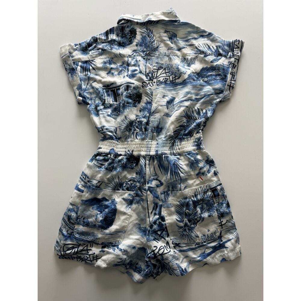 Voila St Barth clem Romper in Arawak Medium - Picture 2 of 7